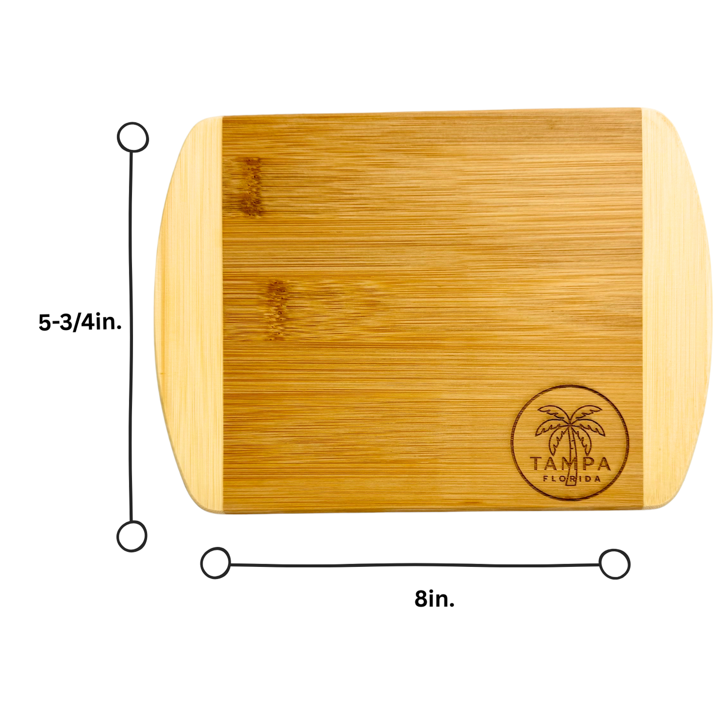 8" Two-Tone TAMPA Bar Board