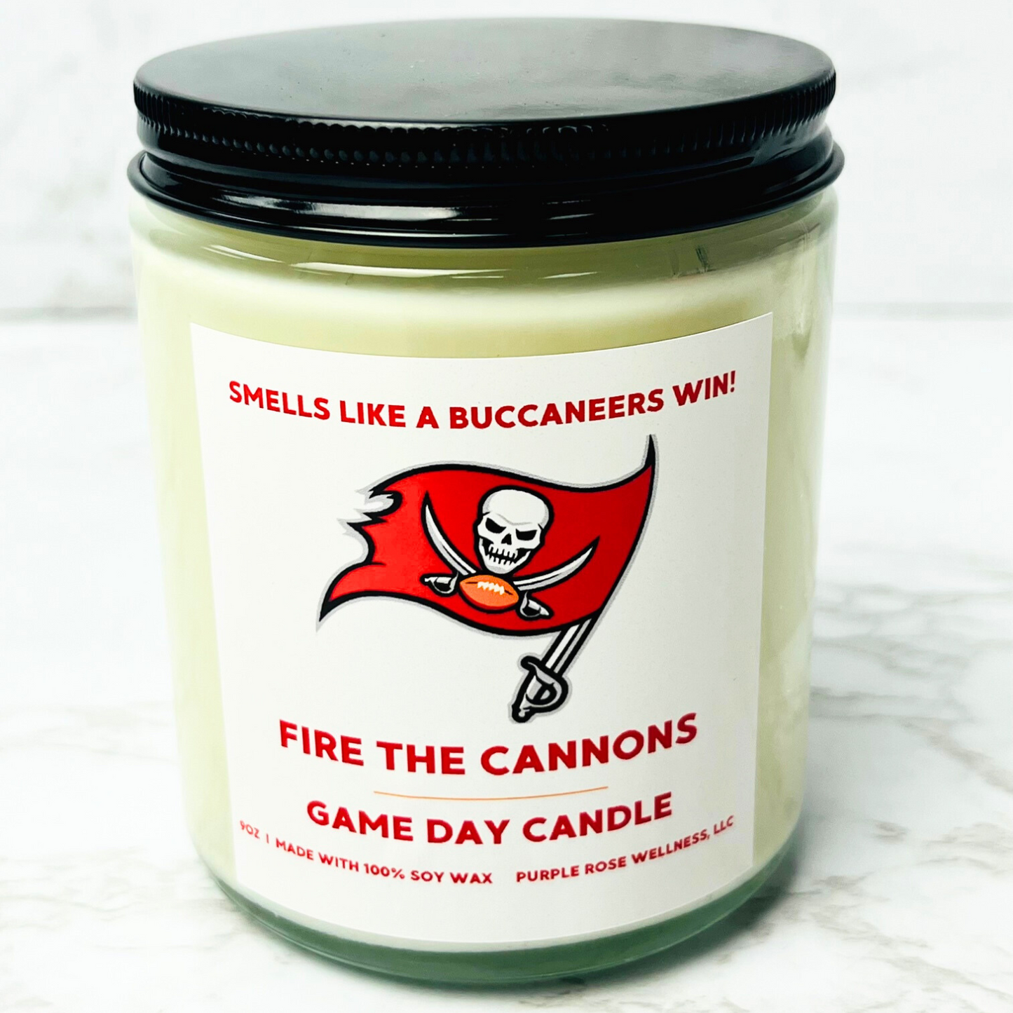 Buccaneers Soy Candle- Smells Like a Win!
